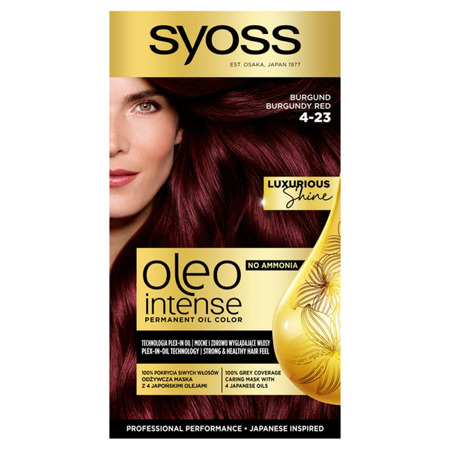Syoss Oleo Intense farba do włosów trwale koloryzująca z olejkami