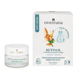 ORIENTANA Phyto Technology przeciwzmarszczkowy krem pod oczy Retinol 15ml