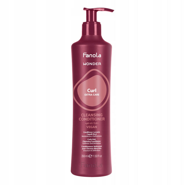 Fanola Wonder Curl Extra Care oczyszczająca odżywka do włosów kręconych 350ml