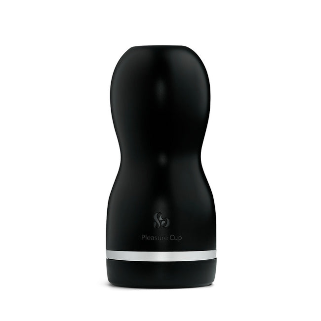 So Divine Reusable Pleasure Cup masturbator wielokrotnego użytku Black