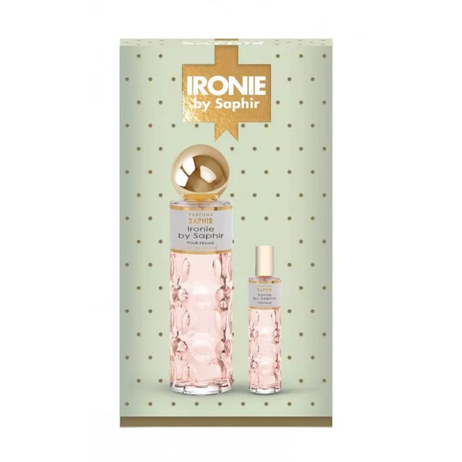 Saphir Ironie Pour Femme zestaw woda perfumowana spray 200ml + woda perfumowana spray 30ml