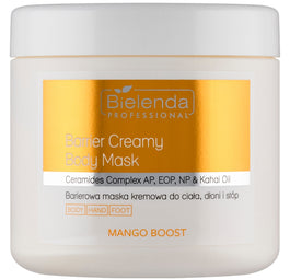 Bielenda Professional Mango Boost barierowa maska kremowa do ciała dłoni i stóp 600g