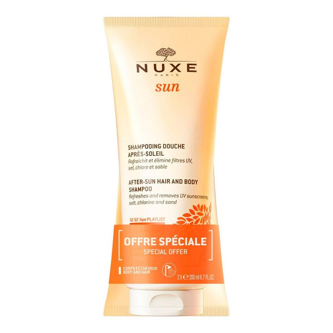 Nuxe Sun pielęgnacyjny żel pod prysznic po opalaniu 2x200ml