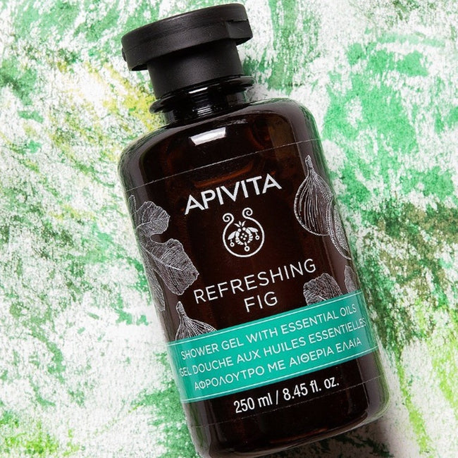 Apivita Refreshing Fig Shower Gel odświeżający żel pod prysznic z olejkami eterycznymi 250ml