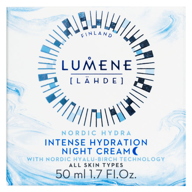 Lumene Nordic Hydra [Lähde] intensywnie nawadniający krem do twarzy na noc 50ml