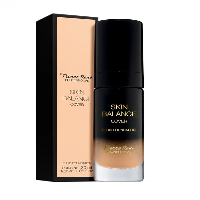 Pierre Rene Skin Balance Cover Fluid Foundation wodoodporny podkład kryjący