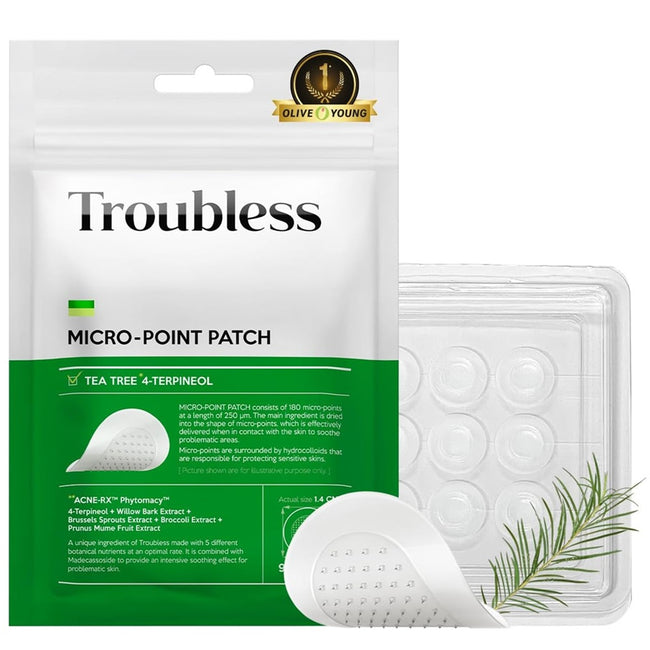 Troubless Micro-Point Patch plastry na niedoskonałości 9szt.
