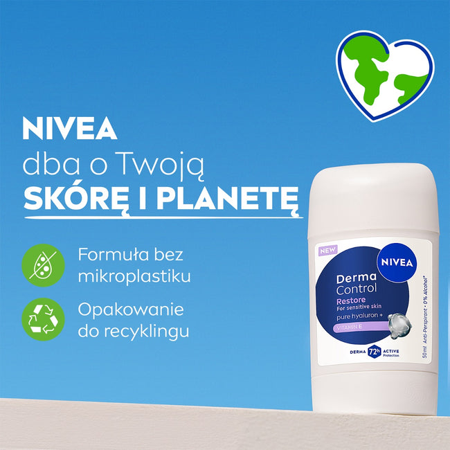 Nivea Derma Control Restore antyperspirant w sztyfcie 50ml