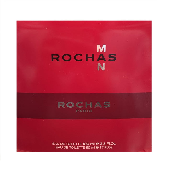 Rochas Man zestaw woda toaletowa spray 100ml + woda toaletowa spray 50ml