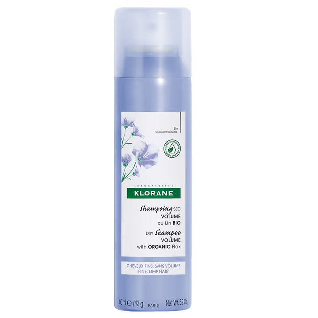 Klorane Volume Dry Shampoo suchy szampon zwiększający objętość z organicznym lnem 150ml