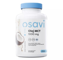 Osavi Olej MCT 1000mg suplement diety 120 kapsułek