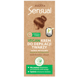 Joanna Sensual Vegan krem do depilacji twarzy 20g