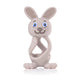 Brush-Baby Bobbie Bunny Teether zabawka-gryzak dla niemowląt Cappuccino Grey