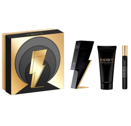 Carolina Herrera Bad Boy zestaw woda toaletowa spray 100ml + żel pod prysznic 100ml + miniaturka wody toaletowej spray 10ml