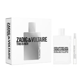 Zadig&Voltaire This Is Her! zestaw woda perfumowana spray 100ml + woda perfumowana spray 10ml