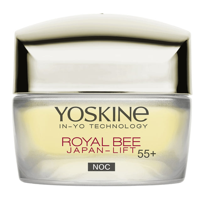 Yoskine Royal Bee Japan-Lift przeciwzmarszczkowy krem do twarzy na noc 55+ 50ml