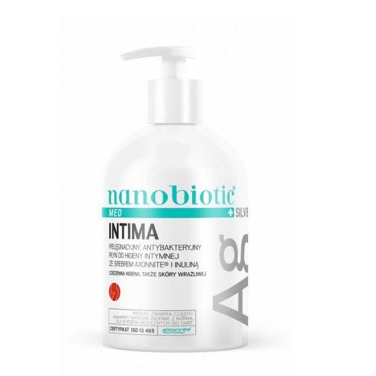 Nanobiotic Med Silver Intima płyn do higieny intymnej 500ml