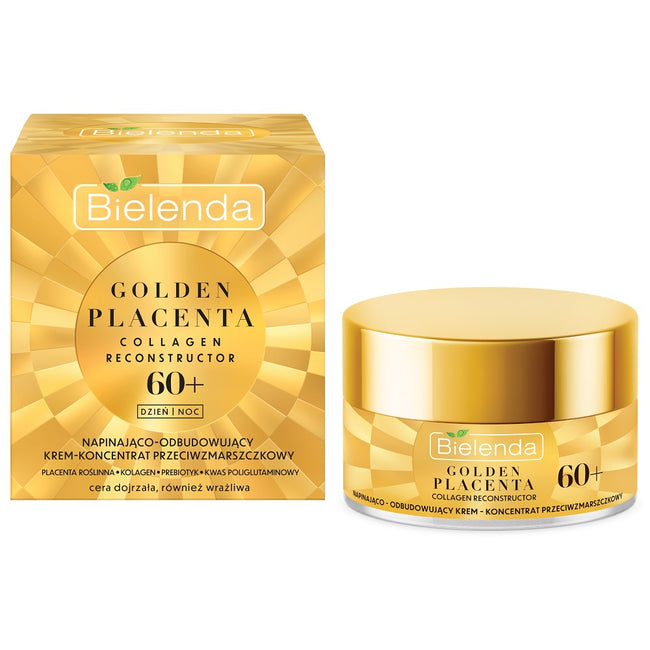 Bielenda Golden Placenta 60+ napinająco-odbudowujący krem-koncentrat przeciwzmarszczkowy 50ml