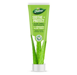 Dabur Soothe + Protect Aloe Vera Toothpaste pasta do zębów z Organicznym Aloesem 100ml