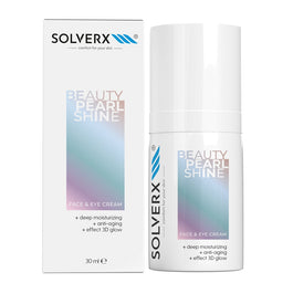 SOLVERX Beauty Pearl Shine krem do twarzy i pod oczy 30ml