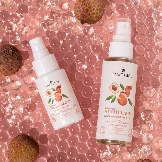 ORIENTANA Trycho Stymulacja wcierka do skóry głowy Liczi Baicapil Arginina Mleczan sodu 100ml