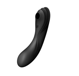 Satisfyer Curvy Trinity 4 stymulator łechtaczki z wibracjami Black