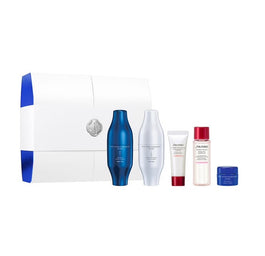 Shiseido Bio-Performance Skin Filler Deluxe zestaw serum do twarzy 2x30ml + pianka oczyszczająca do twarzy 15ml + lotion do twarzy 30ml + krem do twarzy 5ml