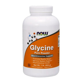 Now Foods Glycine suplement diety w proszku 454g