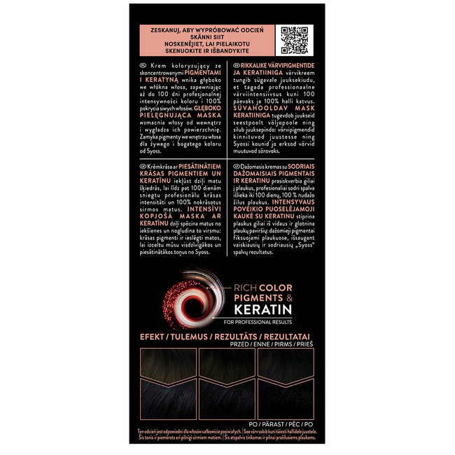 Syoss Permanent Color farba do włosów