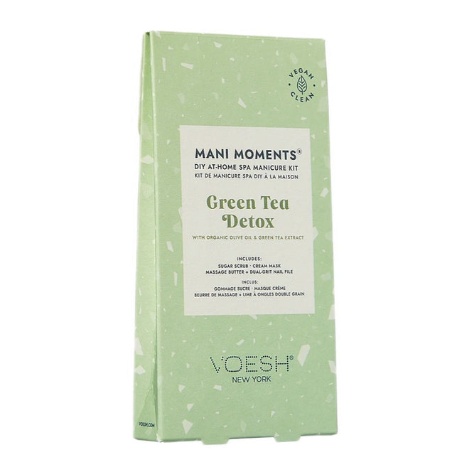 VOESH Mani Moments zestaw do 3-etapowego manicure Green Tea Detox