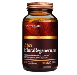 Doctor Life Flora Regenerum Elite suplement diety 60 kapsułek