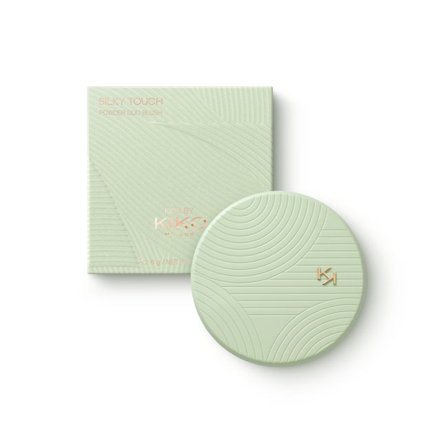 KIKO Milano Kind by KIKO Silky Touch Powder Duo Blush podwójny róż do policzków w pudrze