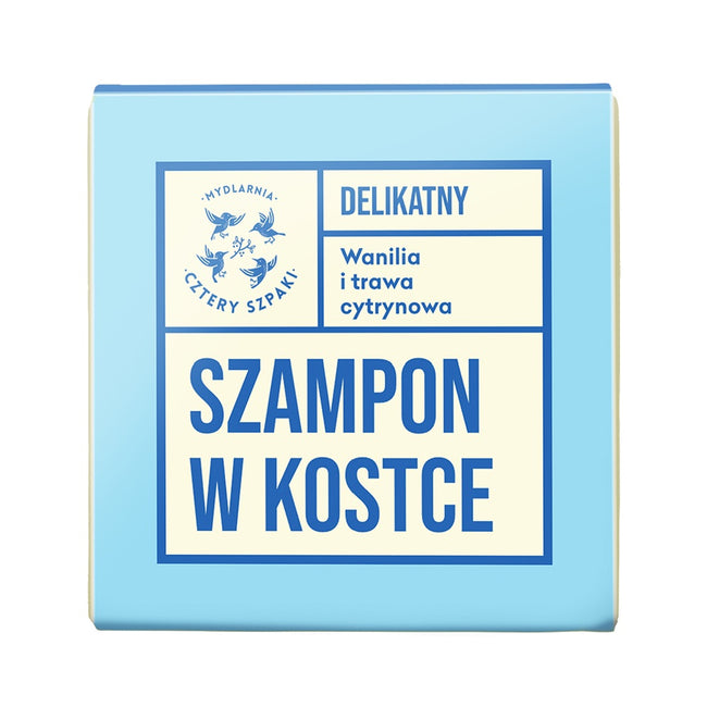 Mydlarnia Cztery Szpaki Delikatny szampon w kostce 75g