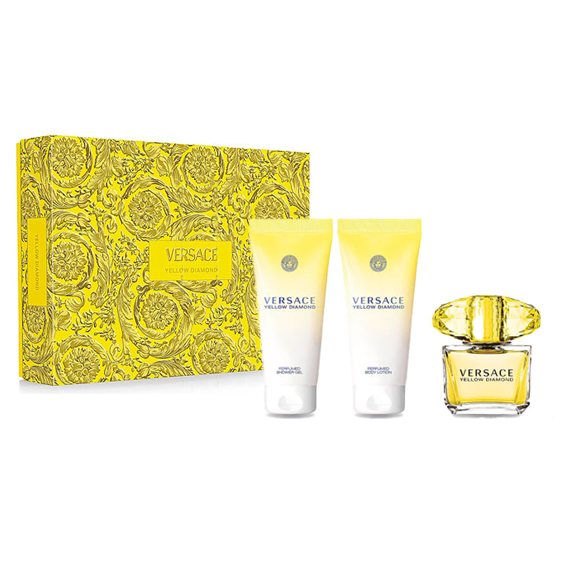 versace yellow diamond woda toaletowa 50 ml   zestaw 