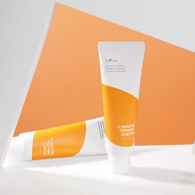 Isntree C-Niacin Toning Cream rozjaśniający krem do twarzy z ekstraktem z rokitnika 50ml