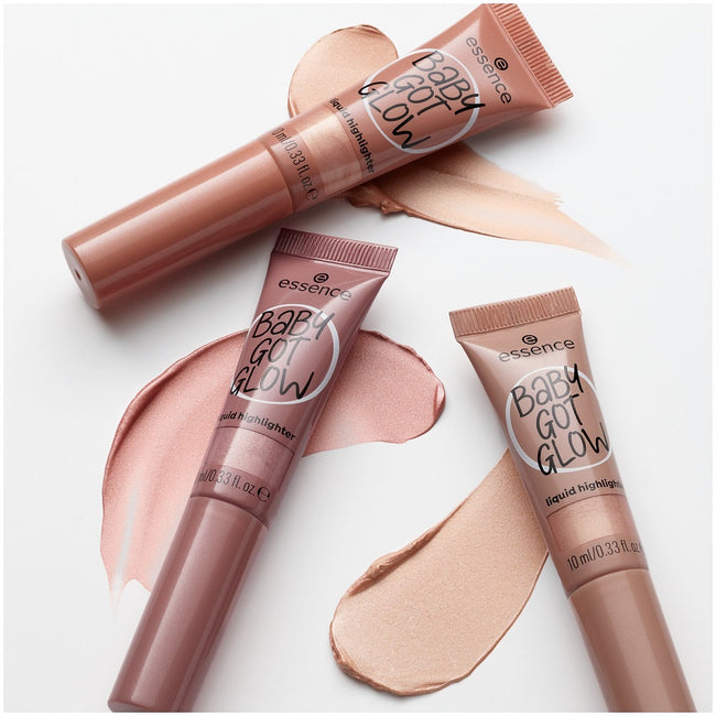 Essence Baby Got Glow rozświetlacz do twarzy w płynie