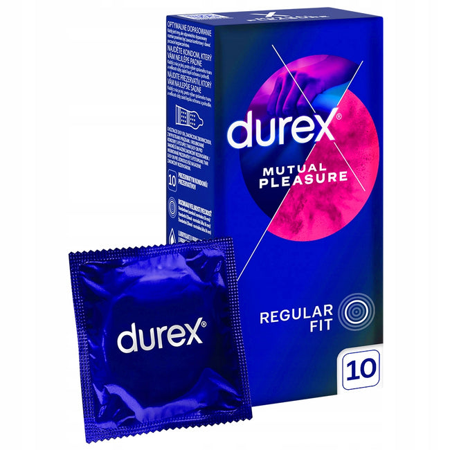 Durex Mutual Pleasure prezerwatywy z wypustkami 10szt
