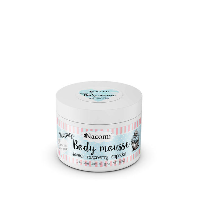 Nacomi Body Mousse mus do ciała Malinowa Babeczka 180ml