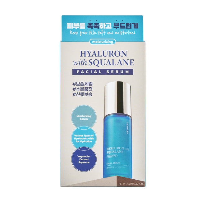 SKIN627 Hyaluron with Squalane głęboko nawilżające serum do twarzy 50ml