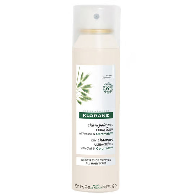 Klorane Ultra-Gentle Dry Shampoo suchy szampon z owsem i ceramide 150ml