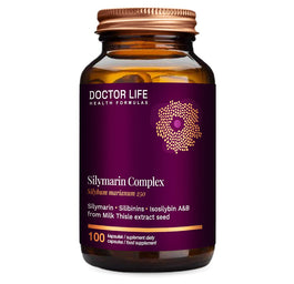 Doctor Life Silymarin Complex ekstrakt z nasion ostropestu plamistego 250mg suplement diety 100 kapsułek