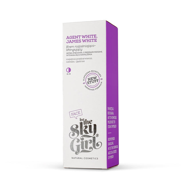 Be The Sky Girl Krem rozjaśniająco-liftingujący Agent White James White 50ml