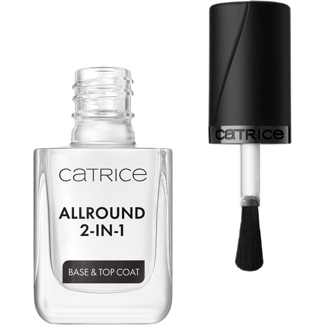 Catrice Allround 2-in-1 Base & Top Coat baza i top do paznokci 10.5ml