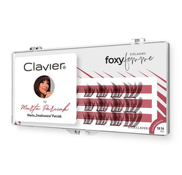 Clavier Foxy Femme by Marta „Zmalowana” Parciak kępki rzęs – efekt foxy eyes 1szt.