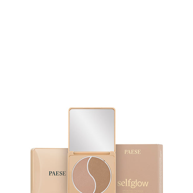 Paese Self Glow Bronzing Powder prasowany puder brązujący