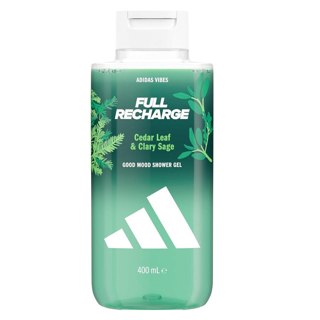 Adidas Vibes Full Recharge odświeżający żel pod prysznic 400ml