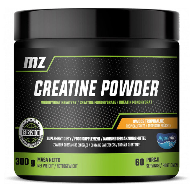 MZ Creatine Powder suplement diety owoce tropikalne 300g