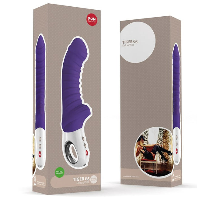 FUN FACTORY Tiger G5 wibrator stymulujący punkt G Fiolet