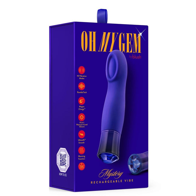 Blush Oh My Gem Mystery masażer łechtaczki Purple