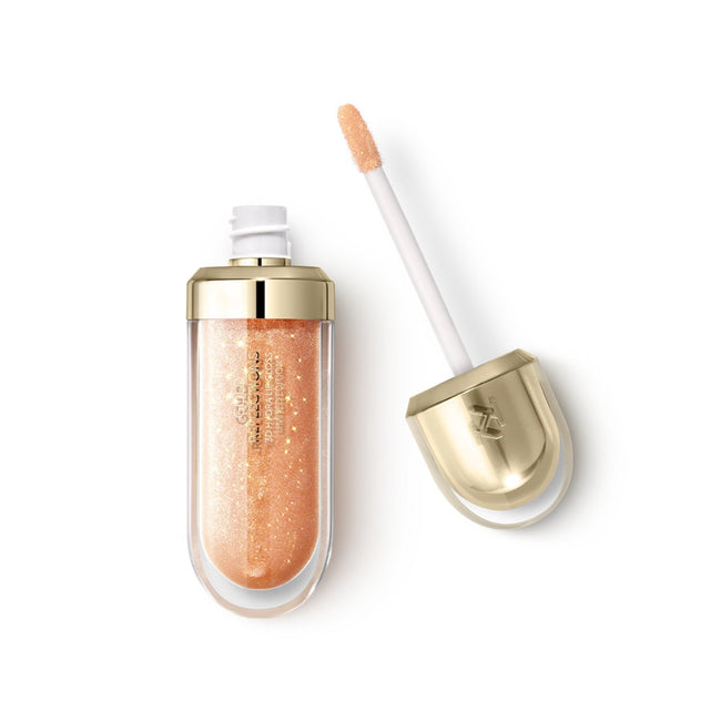 KIKO Milano Gold Reflections 3D Hydra Lip Gloss Limited Edition nawilżający błyszczyk do ust z olejkiem z marakui z efektem 3D 6.5ml